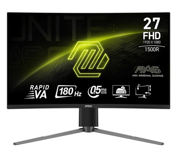 MSI Monitor MSI MAG 27C6PF - 1271915 - zdjęcie 3